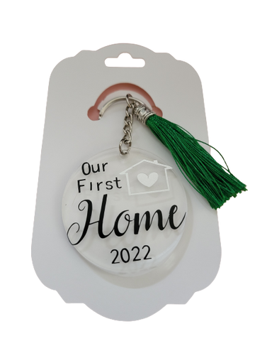 Our First Home 2022 | Custom Keychain