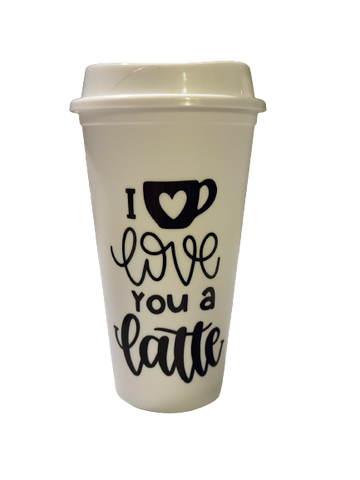 Travel Mug | I Love You a Latte