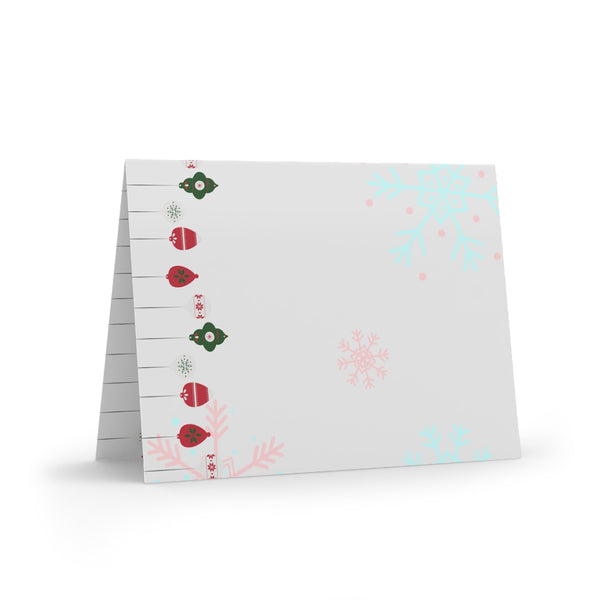 Merry and Bright Card Festive & Happy Holiday Greeting Cards | Christmas Card Set with Envelopes (8, 16, and 24 pcs) Perfect Gift Message