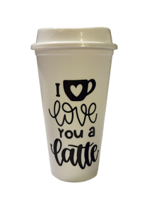 Travel Mug | I Love You a Latte